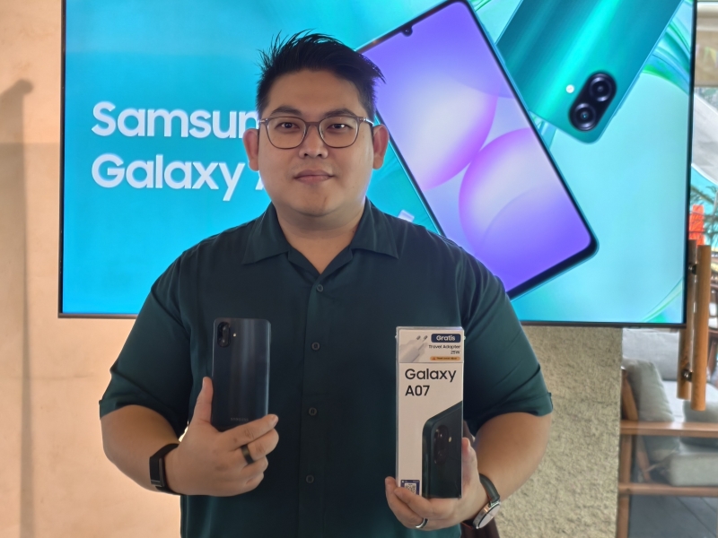 Samsung Galaxy A07, sejutaan dengan update OS 6 kali