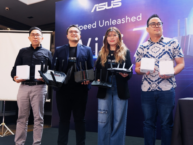 ASUS rilis jajaran router dengan teknologi WiFi 7
