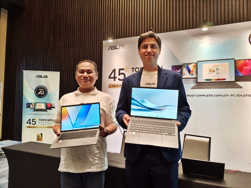 ASUS perkuat pasar Copilot+ PC lewat AI unggul