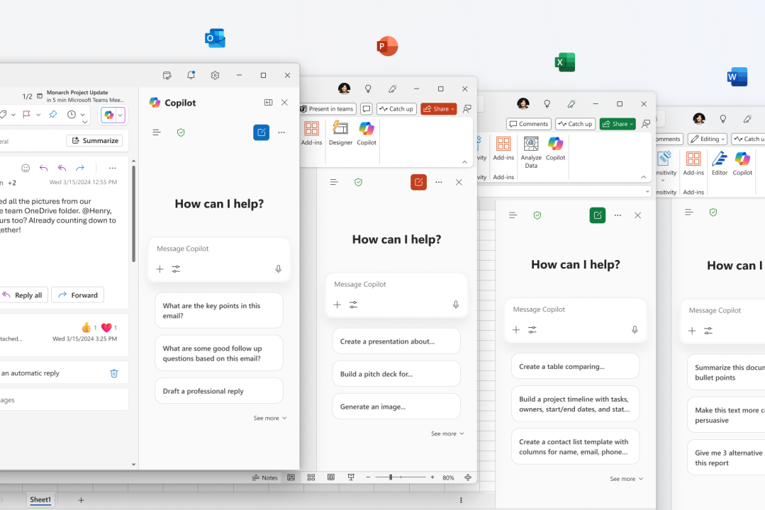 Microsoft Office dapat fitur Copilot Chat gratis