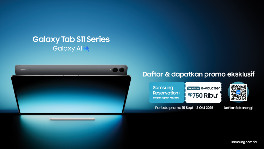 Galaxy Tab S11 Series buka penawaran eksklusif, daftar sekarang!