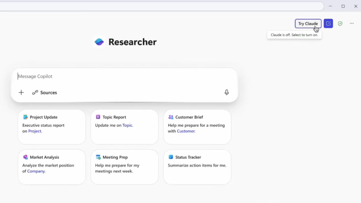 Microsoft 365 Copilot kini dukung model AI Claude