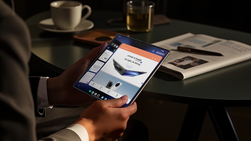vivo X Fold5: Foldable ringan yang bikin kerja lebih cerdas