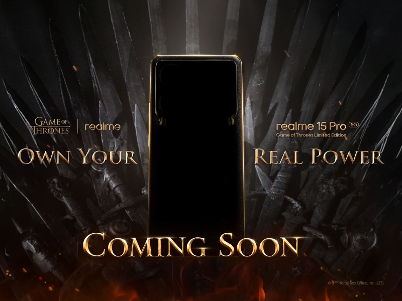 realme segera rilis HP bertema Game of Thrones Limited Edition
