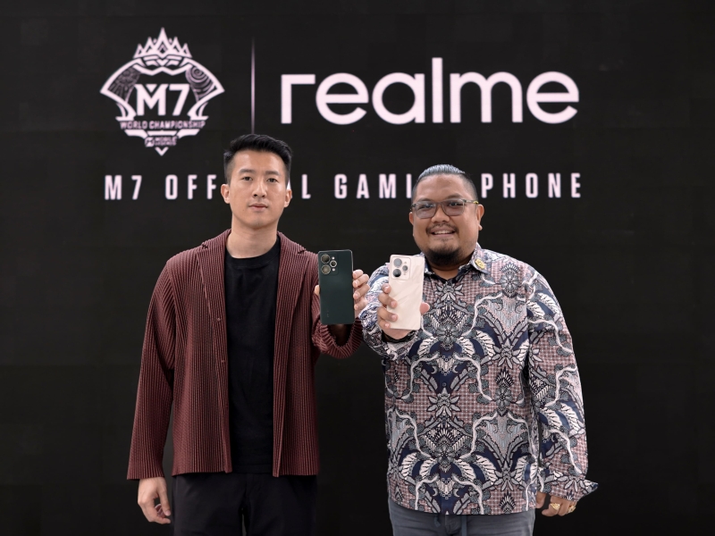realme 15 Pro 5G jadi official phone kejuaraan dunia MLBB M7