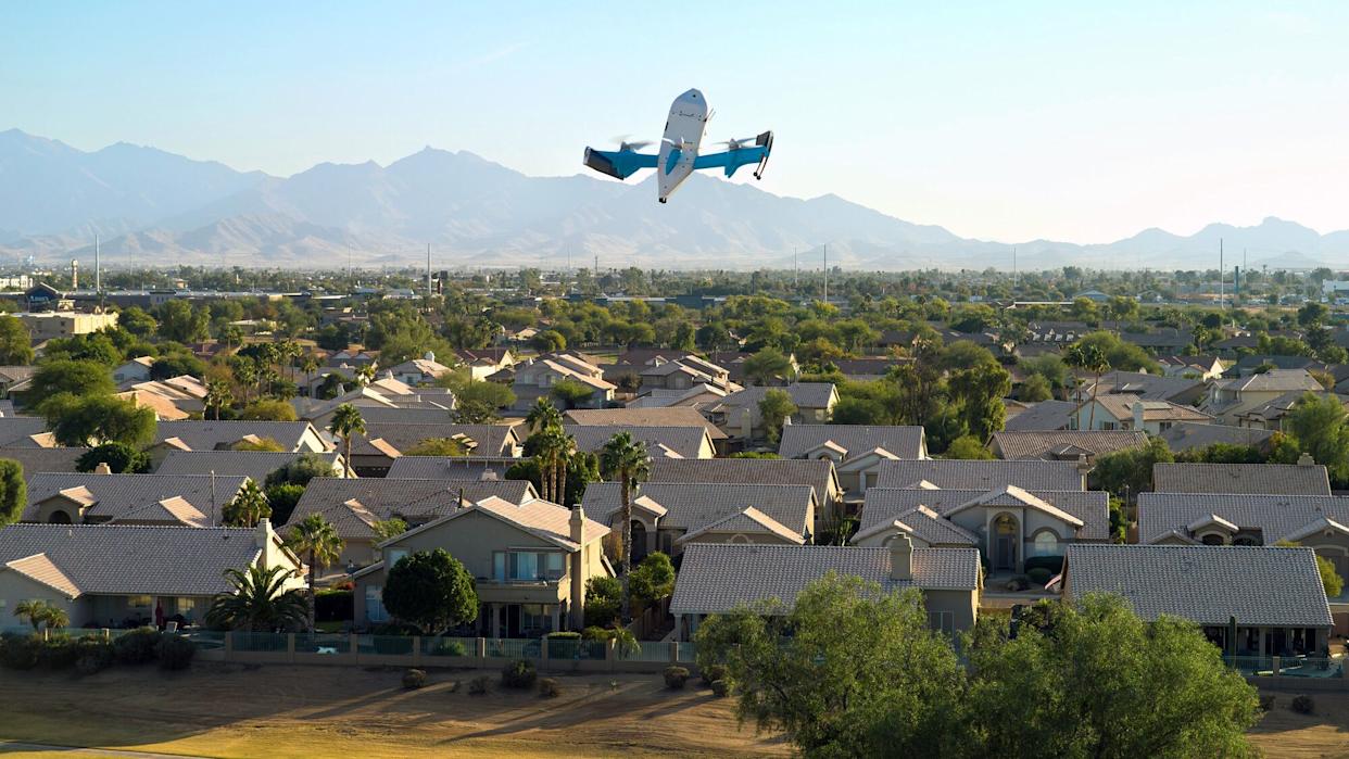 Dua drone Amazon Prime Air kecelakaan di Arizona