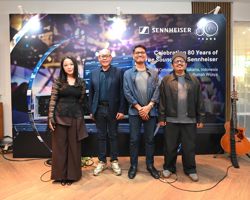 Sennheiser rayakan 80 tahun True Sound, dukung komunitas kreatif Indonesia