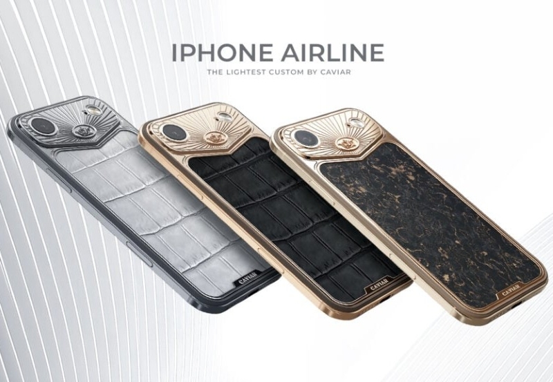 Caviar sulap iPhone Air jadi batangan emas
