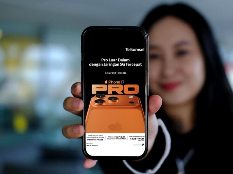 Telkomsel hadirkan bundling Halo+ dengan pembelian iPhone 17 Series