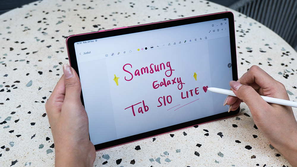 Galaxy Tab S10 Lite: Bestie produktivitas dan kreasi