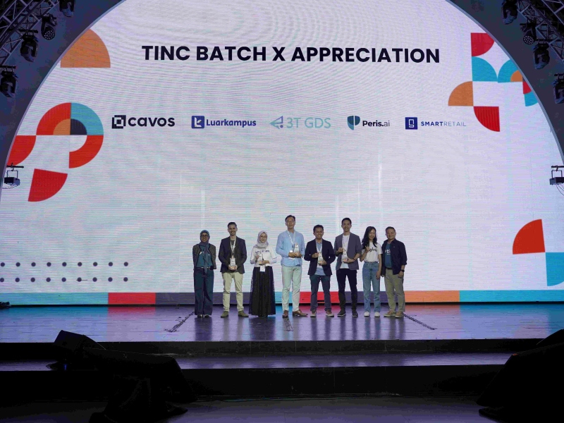 Telkomsel teken kontrak degan 6 startup TINC Batch X