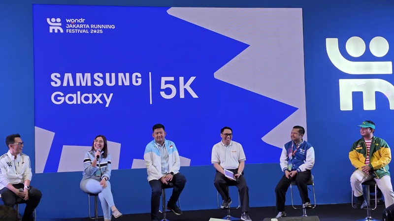 Rest Smarter Run Better Samsung di JRF 2025 bersama Galaxy Watch8
