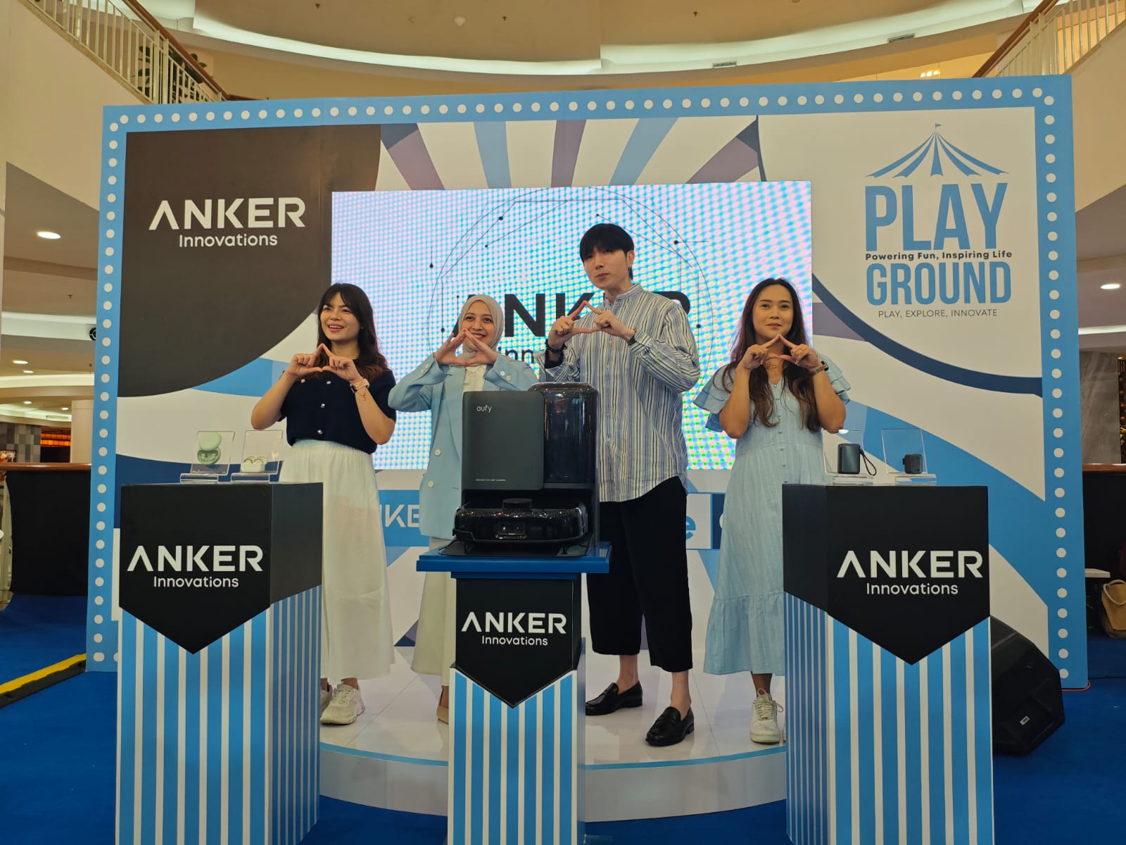 Pameran Anker Playground: Mainkan teknologi, rasakan hidup