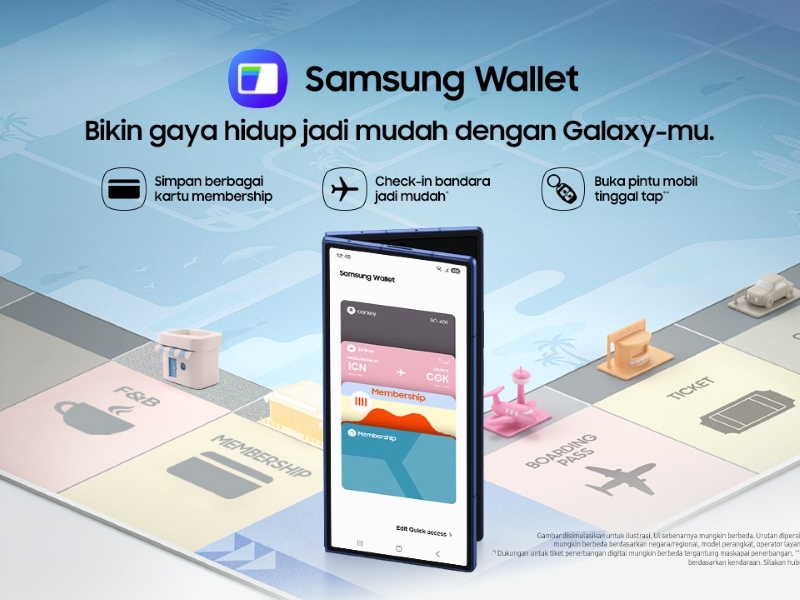 Samsung Wallet resmi meluncur di Indonesia, ini kegunaannya!