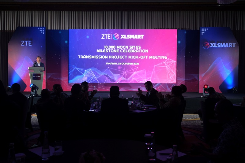 Jaringan lebih kuat: 10.000 situs nirkabel untuk Indonesia dari ZTE dan XLSMART