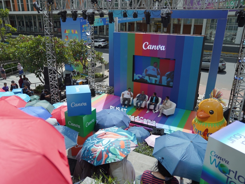 Canva World Tour hadir di Indonesia, bawa kampanye Pusat #GampangDiCanva