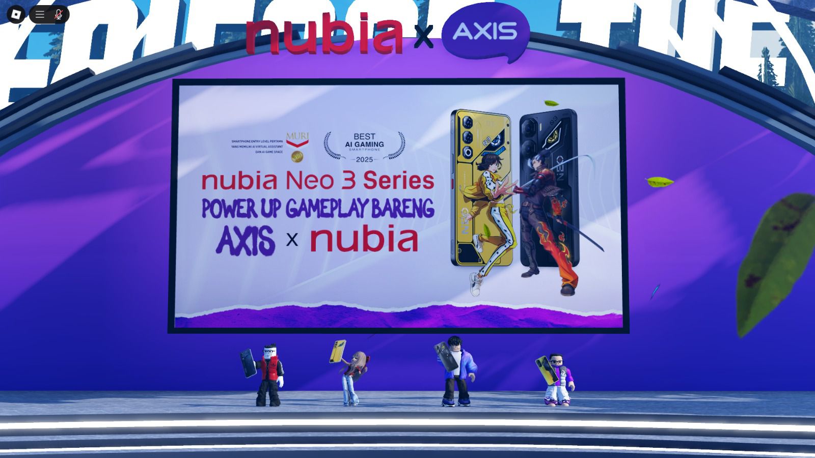 nubia bersama AXIS dukung generasi gaming dengan paket Neo 3