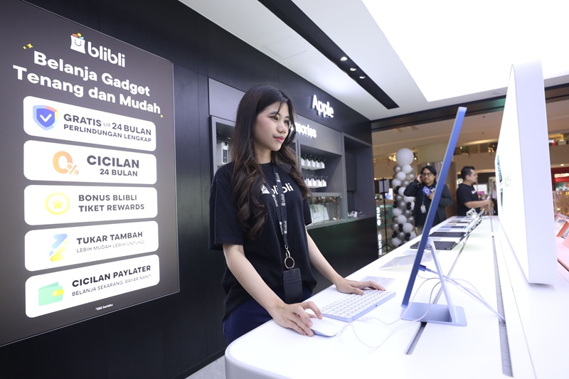The New Apple Shop hadir di Blibli Central Park