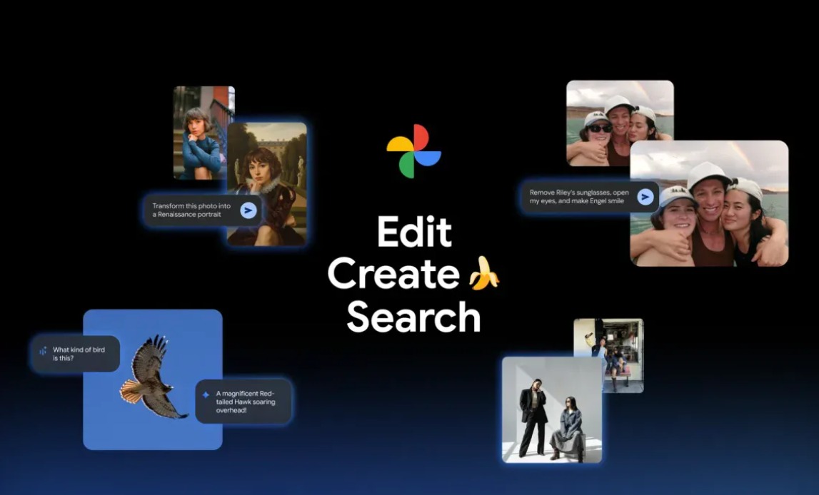 Gemini kini bisa buat gambar dari koleksi di Google Photos