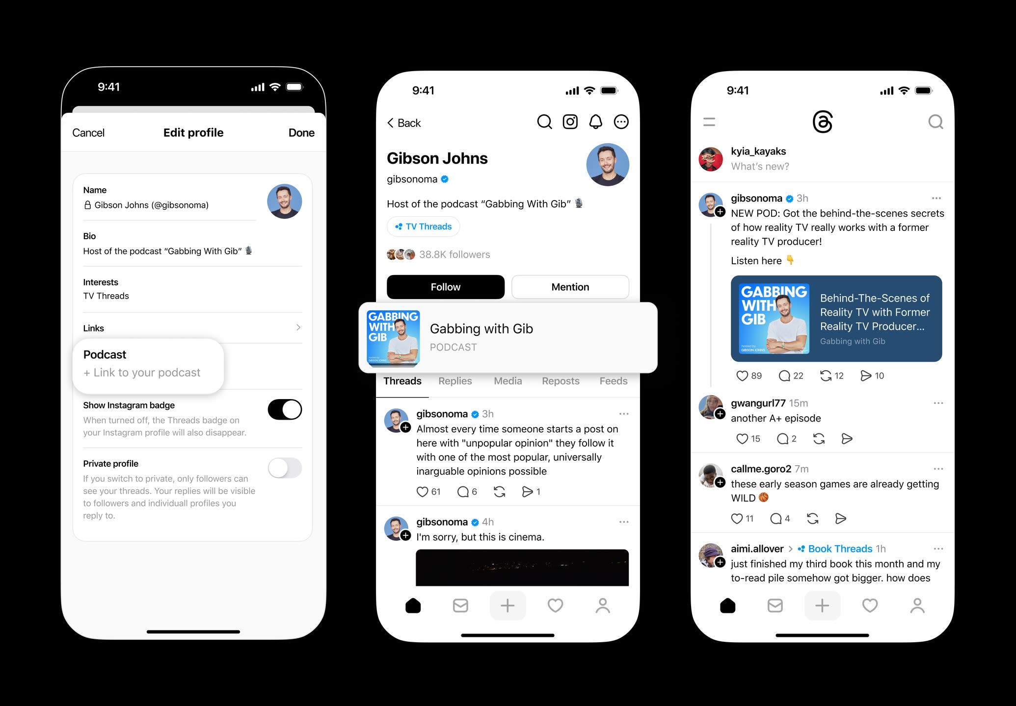 Threads tambah fitur podcast preview audio