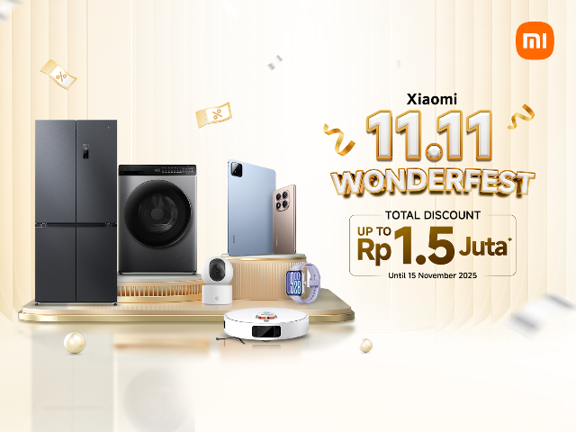 Xiaomi gelar 11.11 Wonderfest, beri diskon buat beragam gadget