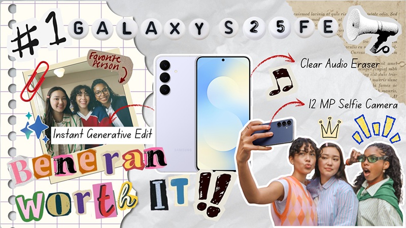 Galaxy S25 FE: Partner kreatif yang beneran worth it
