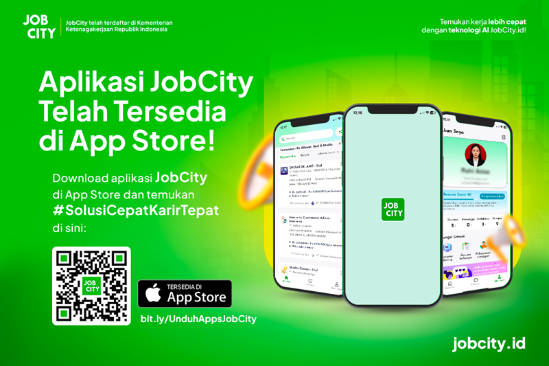 JobCity kini tersedia di iOS, cari kerja jadi lebih praktis