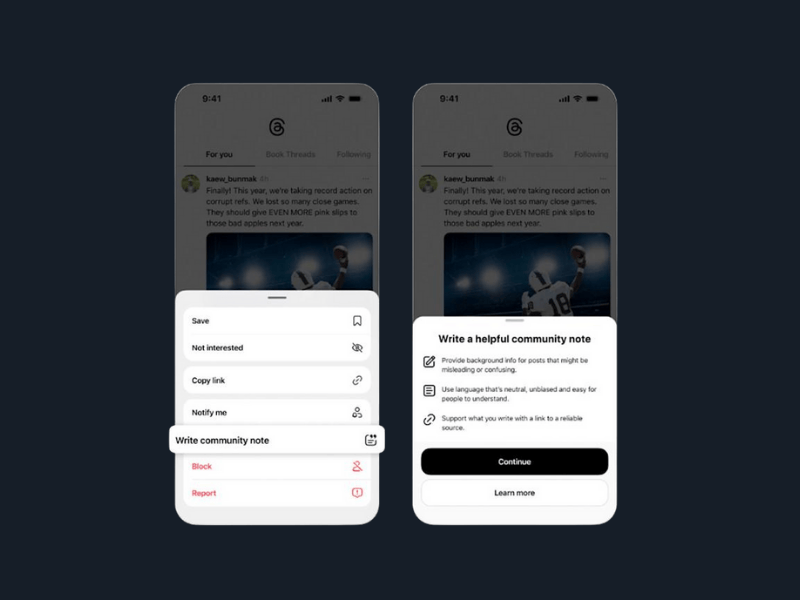 Meta minta masukan soal ekspansi Community Notes