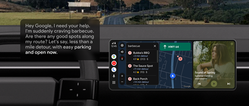 Gemini hadir di Android Auto, gantikan Assistant