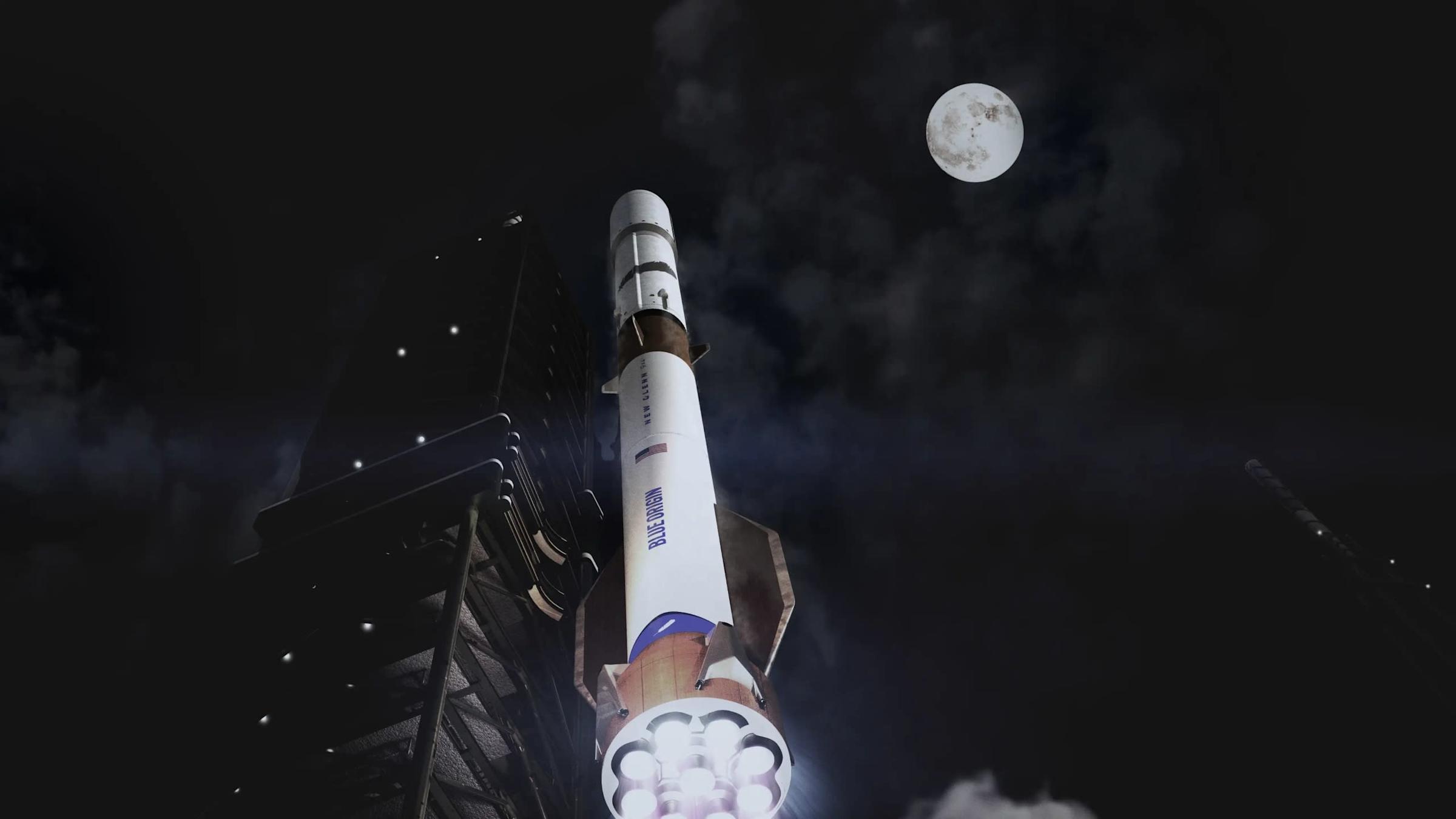 Blue Origin percanggih New Glenn untuk misi ke Bulan