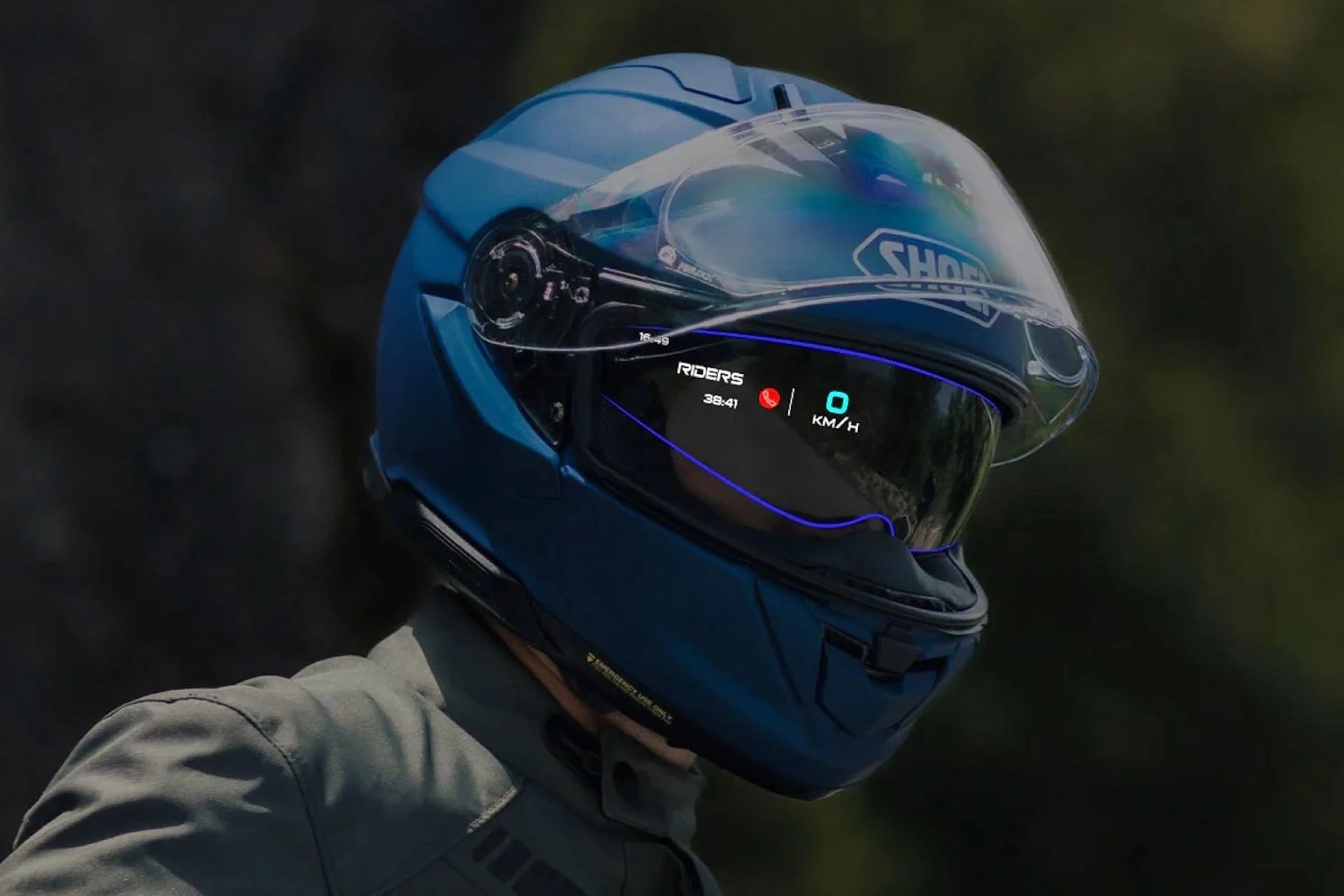 Shoei ungkap helm pertama di dunia dengan teknologi AR