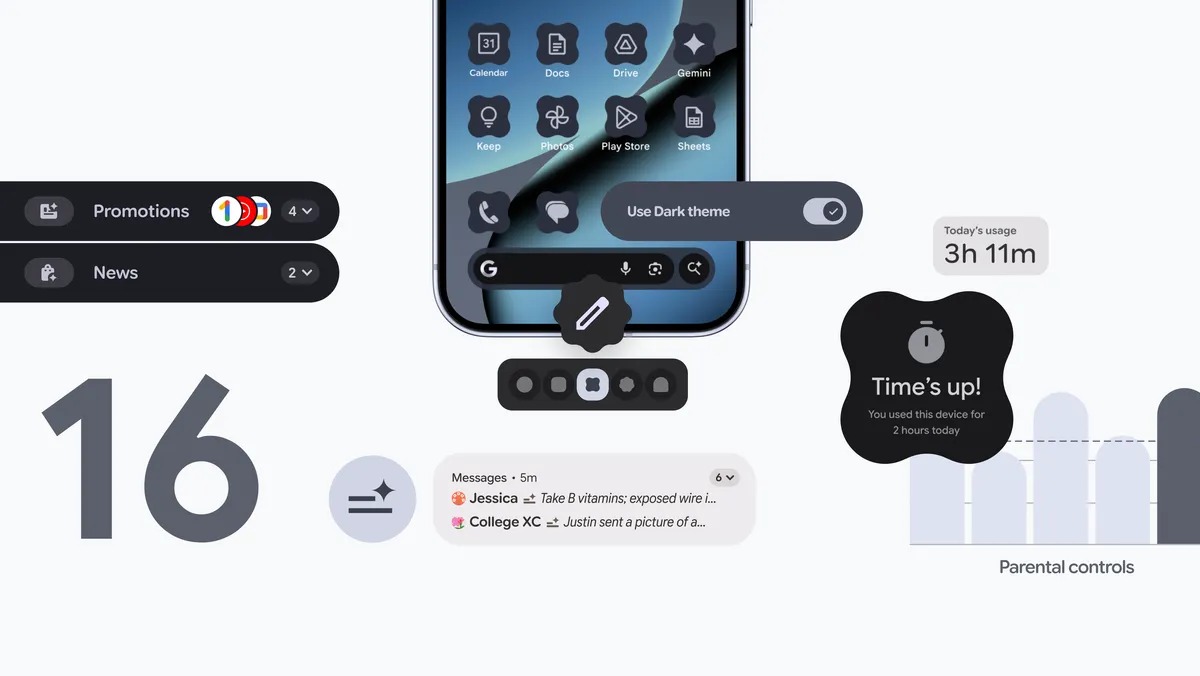 Android 16 update bawa notifikasi AI & fitur keamanan baru