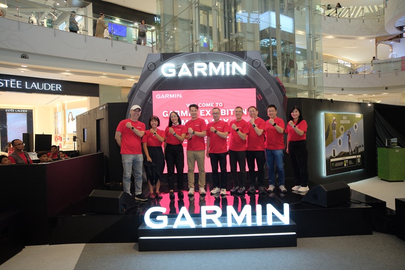 Wrapped in Garmin hadir di Central Park