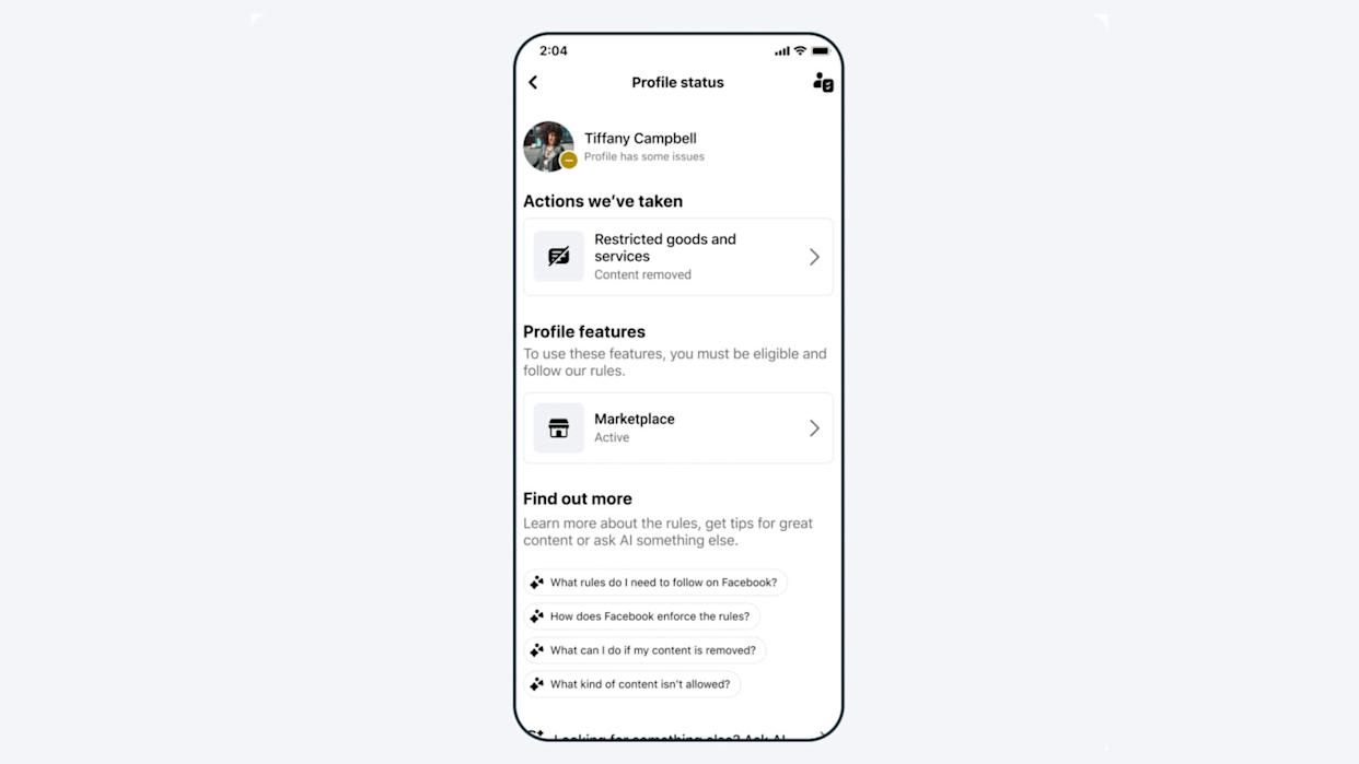 Meta perbaiki layanan support pakai AI canggih