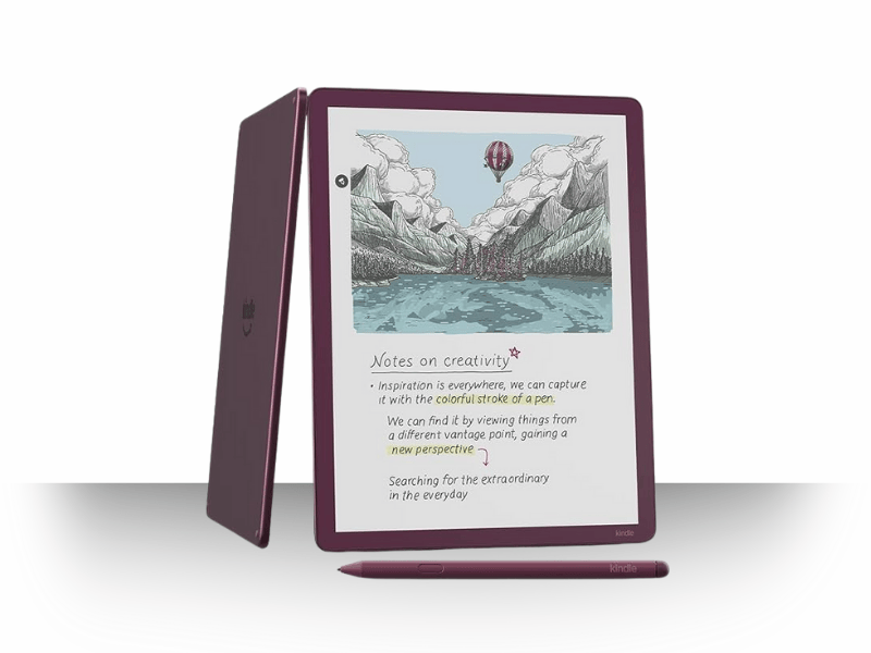 Tablet E-Ink Kindle Scribe Colorsoft rilis Desember