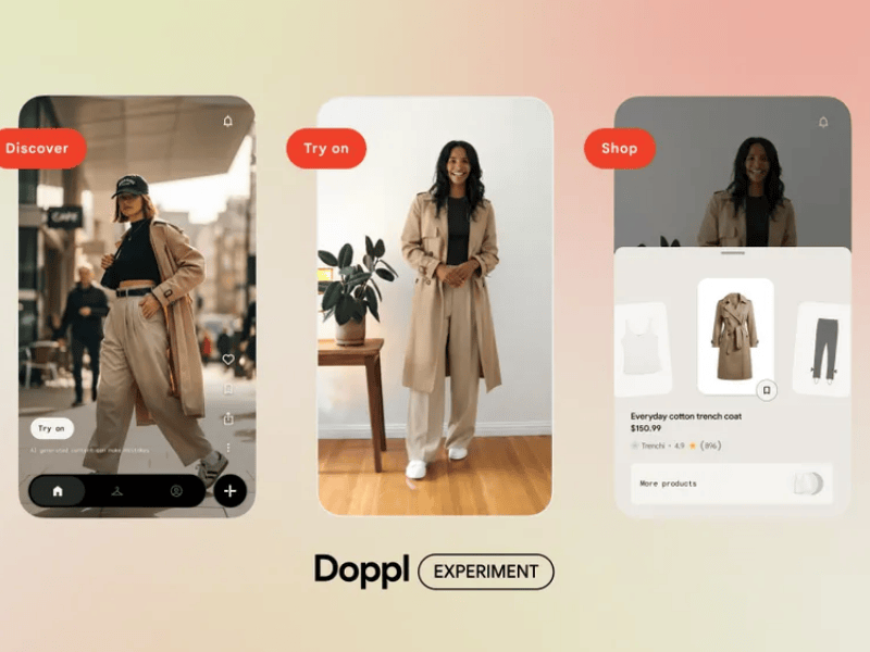 Google bikin Doppl makin Shoppable dengan Feed Video AI