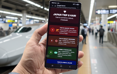 Liburan akhir tahun lebih seru dengan Google Gemini di Galaxy S25 Ultra