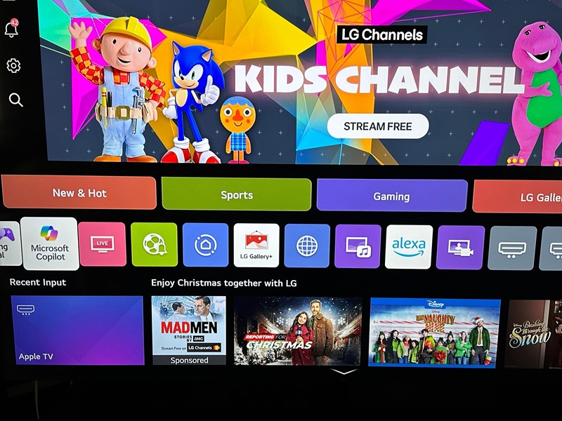 TV LG tiba-tiba pasang aplikasi AI tak bisa dihapus