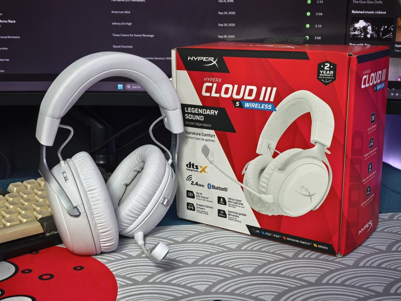 HyperX Cloud III S Wireless : Headset yang cocok untuk segala aktivitas
