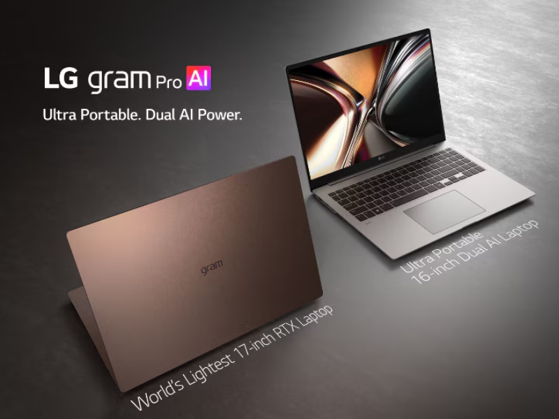 LG Gram Pro 16 & 17 rilis di CES 2026 dengan Panel OLED 2.8K