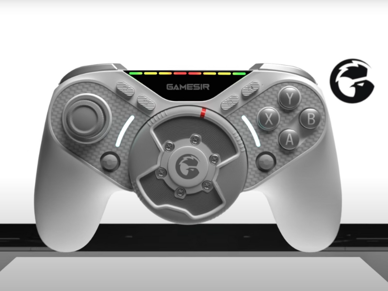 GameSir Swift Drive kontroler unik dengan setir Hall Effect