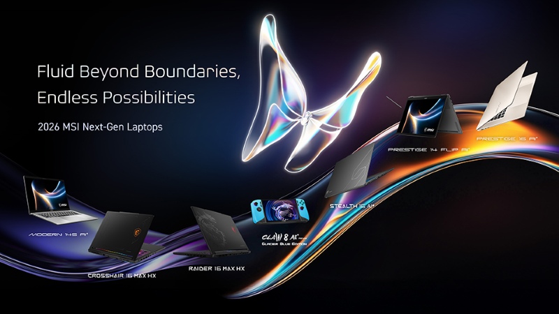 MSI luncurkan jajaran teknologi baru di CES 2026
