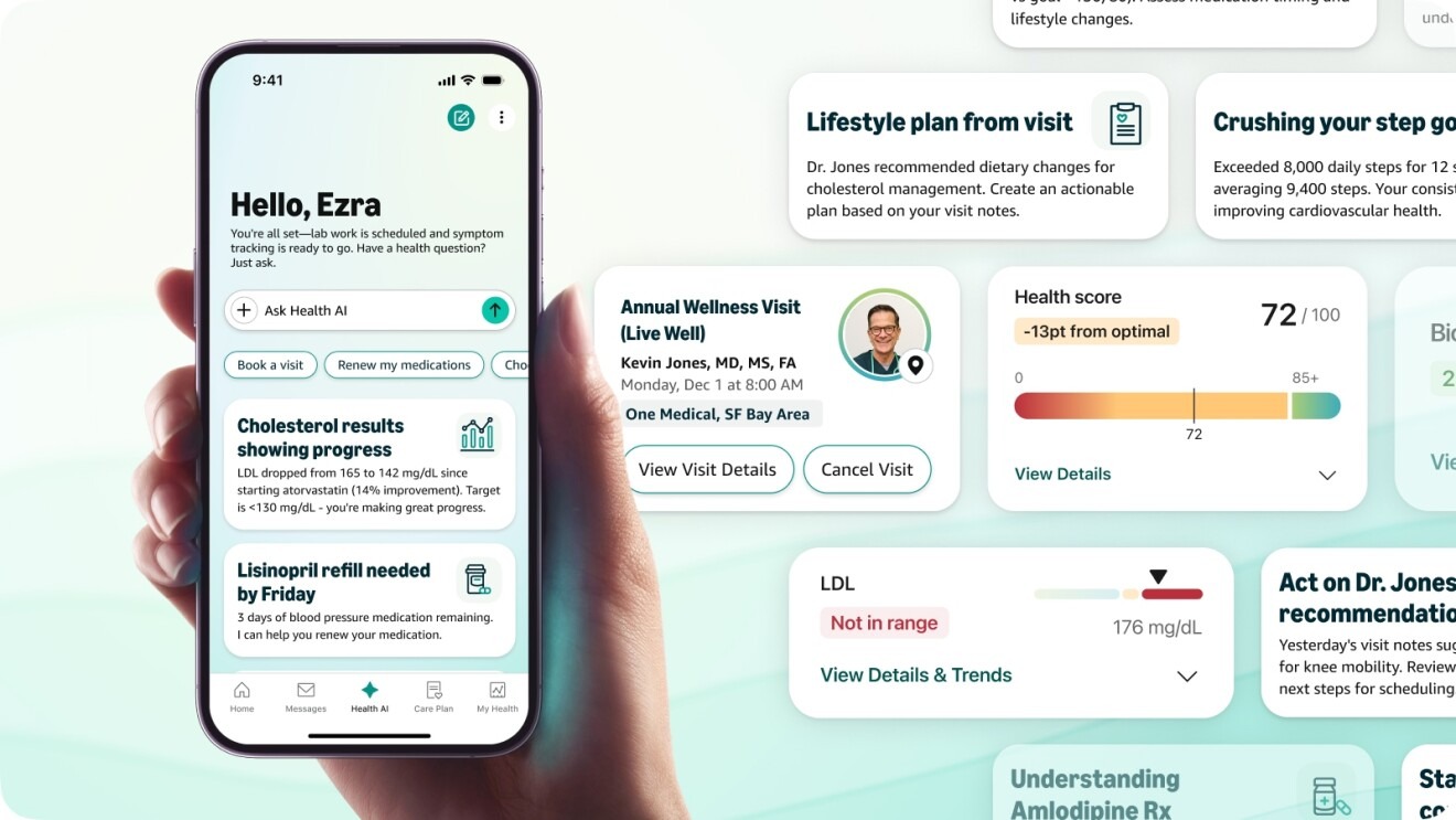 Amazon One Medical luncurkan Health AI berbasis data