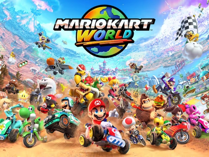 Mario Kart makin chaos, Knockout Tour kini bisa tim