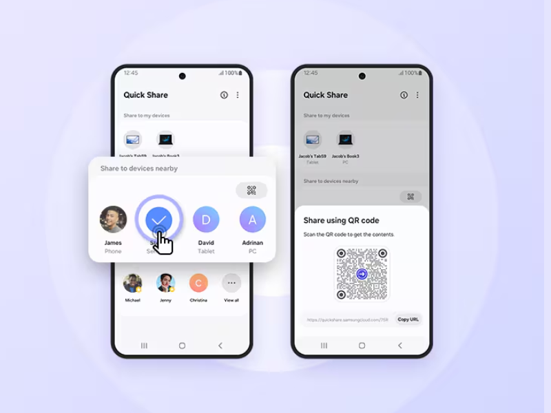 Samsung buka akses kirim file ke AirDrop di HP flagship lama