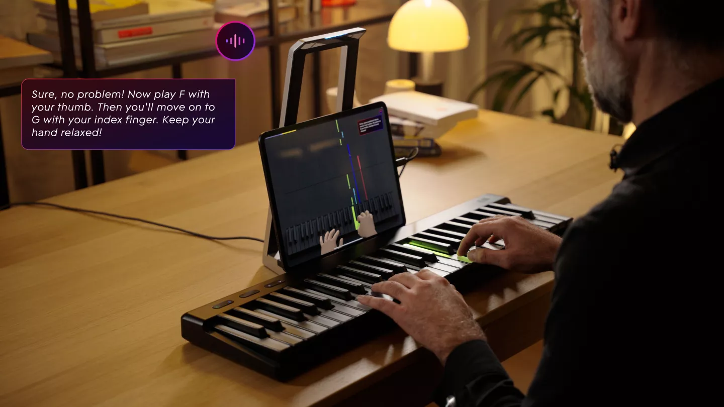 Ini dia guru piano AI yang bisa melihat dan mengoreksi jari