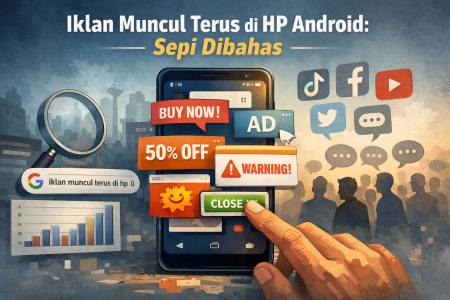 Iklan muncul terus di HP Android: ramai dicari, sepi dibicarakan