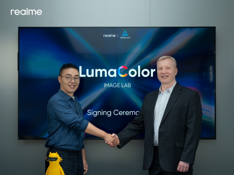 Gandeng TÜV Rheinland, realme kenalkan LumaColor IMAGE