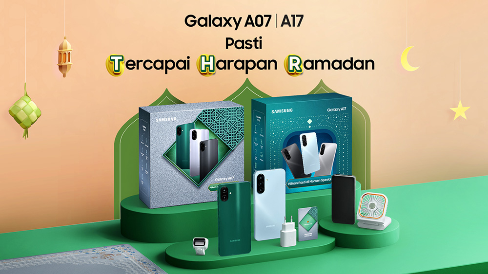 Samsung kenalkan paket Ramadan Galaxy A07 & A17: Banyak bonusnya