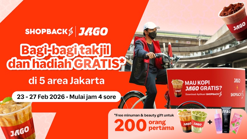 ShopBack & Jago Coffee sebar 10.000 takjil gratis dan promo THR